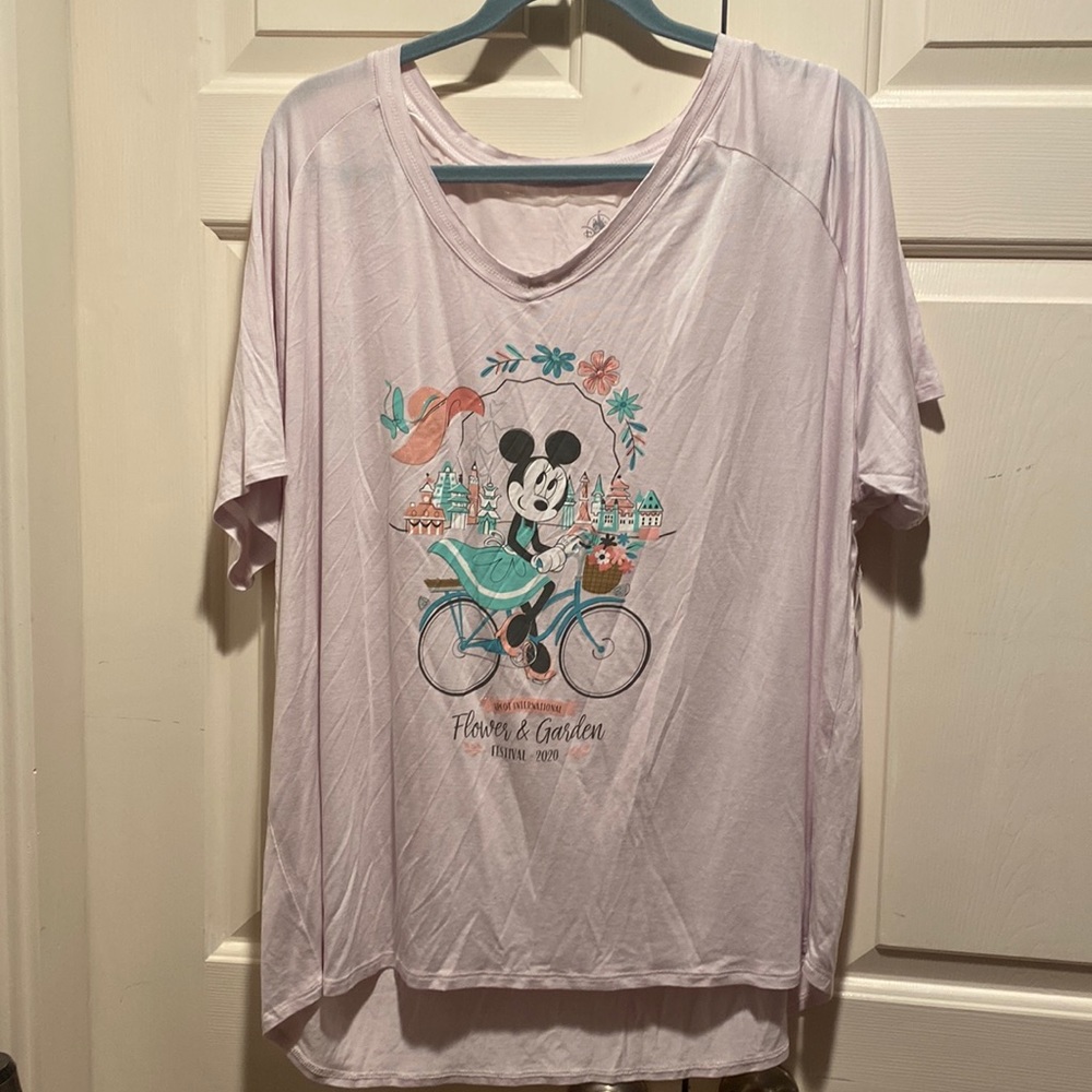 NWT Disney Flower & Garden Shirt